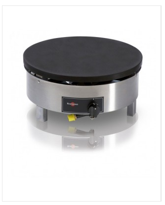 Crêpière gaz Krampouz - ø 40cm - brûleur 6 branches - châssis inox - 6000W - gamme standard_0