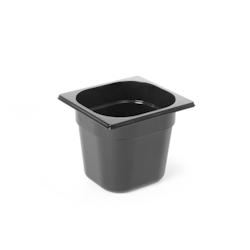Hendi Récipient Gastronorm 1/6, 176x162x200 mm, noir - noir matière synthétique 862704_0
