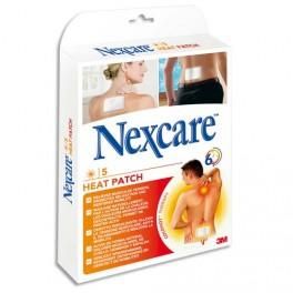 NEXCARE BOITE DE 5 PATCHS CHAUFFANTS ADHÉSIFS, LONGÉVITÉ 6H - TAILLE 13 X 9,5 CM