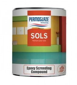 Permoglaze epoxy screeding compound - peinture de sol - sofap - logement 5 l_0