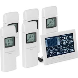 Steinberg Systems - Steinberg Systems Station Météo Centrale Météo sans Fil Enregistreur Données Capteur SBS-RS-500 (Écran LCD, Portée 100 m, -_0