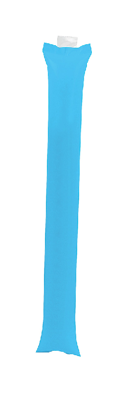 Tap-tap gonflables (2 pcs) - LDPE - Bleu clair - Livré dégonflé avec valve et paille_0