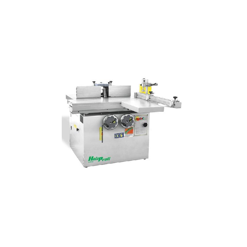 Toupie TO1150 alésage 30 mm - 4000 W 400 V - arbre inclinable et chariot alu coulissant - TO1150-TRI - Holzprofi_0