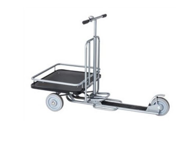 Trottinette industrielle avec plateforme antidérapante - Déplacement rapide et sécurisé - Réf MA060111_0