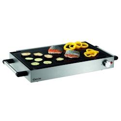 Bartscher Plaque réchaud inox électrique GN 1/1, GN 1/3 & GN 2/3, 2500 W, 220 V - MONO - 104919_0