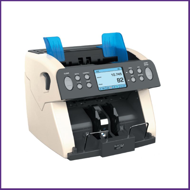 Compteuse de monnaie BellCount V2510 - Haute qualité, rapide, détection combinée et multidevises_0