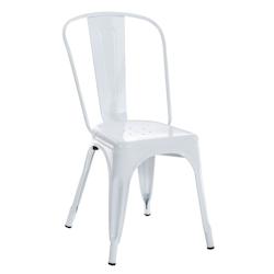 Décoshop26 - Chaise empilable style industriel factory métal blanc 10_0000892 - blanc 3000725469608_0