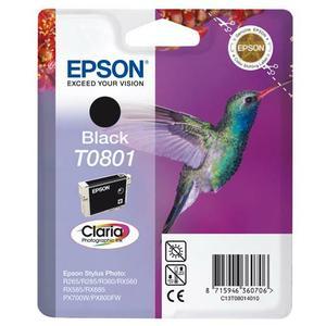 Epson cartouche jet d'encre claria noir ''colibri'' (t0801) - c13t08014011_0