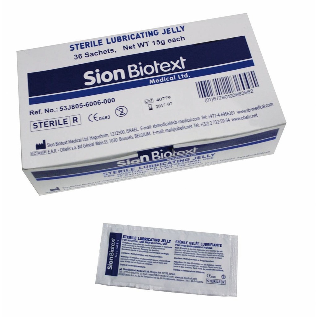 GEL LUBRIFIANT STÉRILE SION BIOTEXT