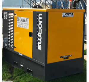 Groupe électrogène triphasé diesel 13-20 KVA à louer, idéal pour alimenter les bases-vie et installations de chantier_0