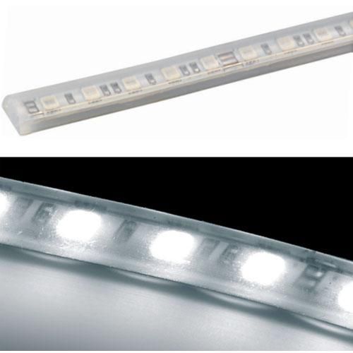 Jakled 65 LED 17.2W/m - 1m blanc 3000K 24VDC - Kit sur mesure en silicone_0
