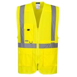 Portwest - Gilet EXECUTIVE haute visibilité avec poche pour tablette Orange Taille 3XL - XXXL orange 5036108351602_0