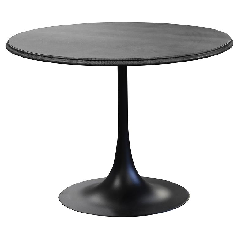 Table de restauration à piétement Korol 55 - Plateau carré ou rond de 70x70 à 90x90 cm ou Ø70 à Ø100 cm_0