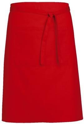 TABLIER DE CUISINE CHEF ROUGE 84.5 CM