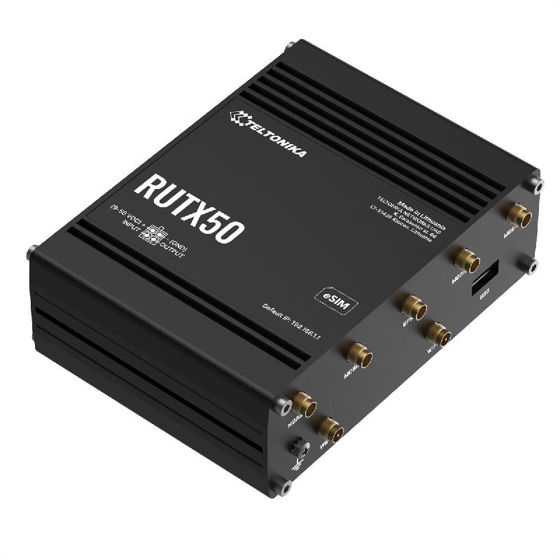 Teltonika rutx50 5g/4g/lte routeur industriel esim version_0