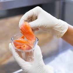 Thouy Gants latex blanc non poudré taille L par 100 - 8431026128119_0