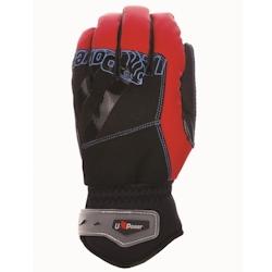 U-Power - Gants techniques anti-froid rouge YETI Taille 11 - Tissu déperlant, paume renforcée PVC antidérapante_0