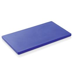 Planche à découper HACCP en Polyathylane bleu  L 600 mm l 400 mm H 20 mm Was Germany - bleu plastique 1830 602_0