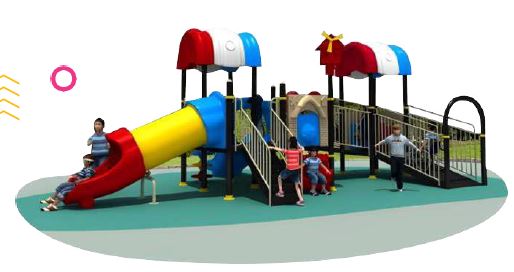 Aire de jeux avec toboggan PMR - DIZ 001_0