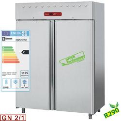 Armoire frigorifique 1400 litres ventilée, 2 portes gn 2/1 - AD2N/H2-R2_0
