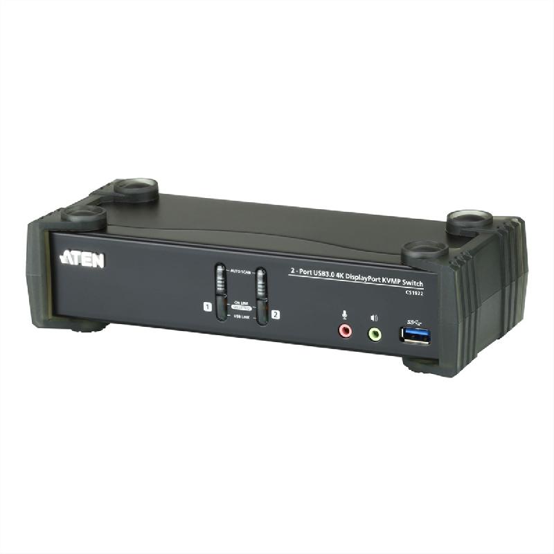 ATEN CS1922 Commutateur KVMP DisplayPort 4K 2 ports USB 3.0_0