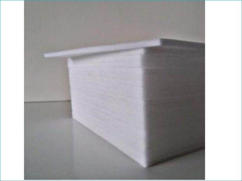 Plaque de mousse PE expansé 2000 x 200 x 20 mm - couleur : blanc_0