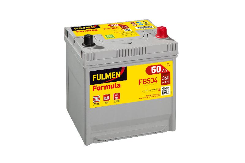 Batterie voiture Fulmen Formula FB504 - 12V 50Ah 360A - Démarrage petites à moyennes cylindrées_0