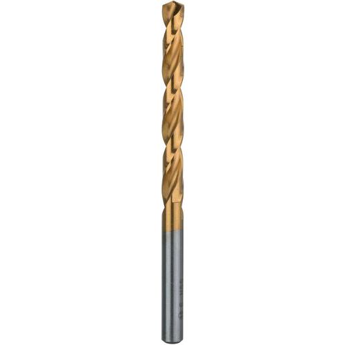 BOSCH 5 FORETS À MÉTAUX RECTIFIÉS HSS-TIN, DIN 338 2,5 X 30 X 57 MM