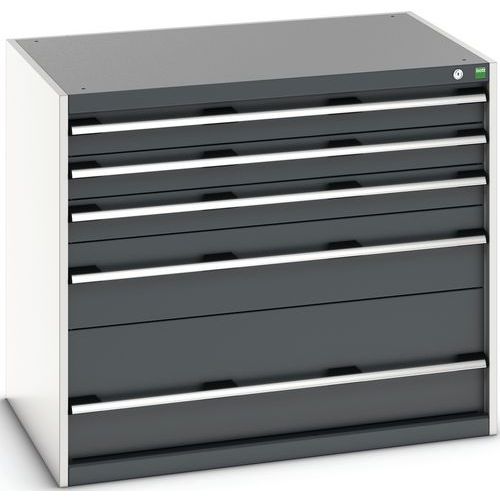 BOTT 1 ARMOIRE À TIROIRS SL-1079-5.2 AVEC 5 TIROIRS POUR CHARGE LOURDE - BOTT