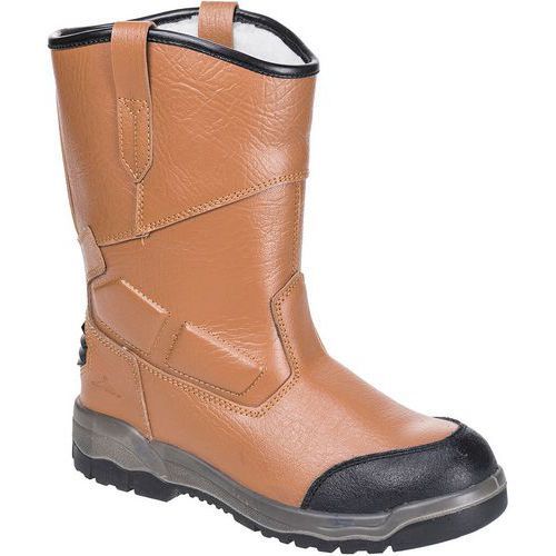 BOTTE DE SÉCURITÉ FOURRÉE RIGGER PRO S3 CI FT13 BEIGE 42