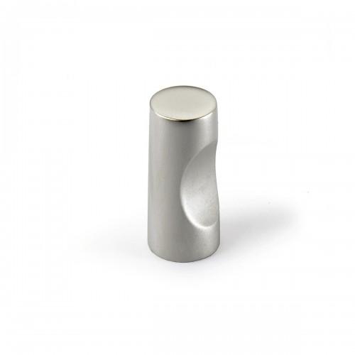 BOUTON DE MEUBLE ROND ALMUS - HAUTEUR 23 MM - D 12 MM - PAR 4 - CHROMÉ MAT HETTICH
