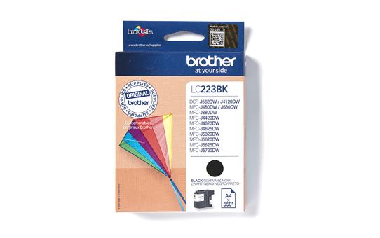 Brother LC223BK cartouche d'encre 1 pièce(s) Original Noir_0