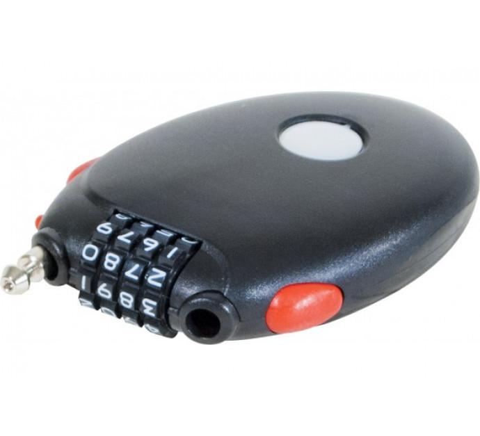 Cadenas à code avec câble en acier rétractable 1,8m - 10 000 combinaisons - Réf. 915081_0