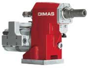 Carotteuse hydraulique 6 vitesses - Dimas DM 406 H - moteur puissant jusqu'à 650 mm_0