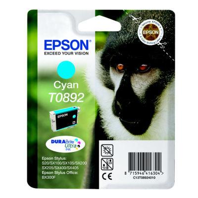Cartouche Epson T0892 cyan pour imprimantes jet d'encre_0