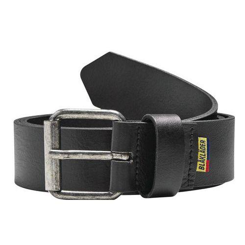 CEINTURE CUIR NOIR TAILLE 95CM - BLAKLADER
