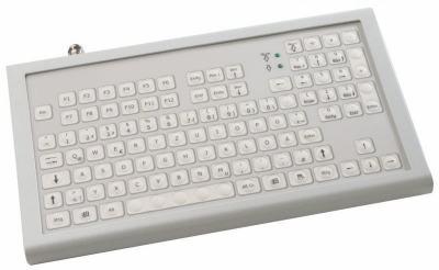 Clavier industriel durci à poser sur table - 103 touches - IP65 - PS/2 - FR: AZERTY - Référence: KBM103S33PS2_0