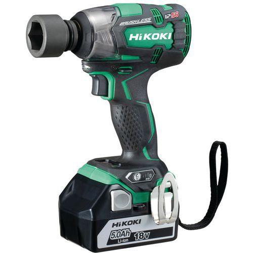 HITACHI 1 CLÉ À CHOC 305NM 18V 5AH LI-ION INDUCTION HITCASE - HIKOKI