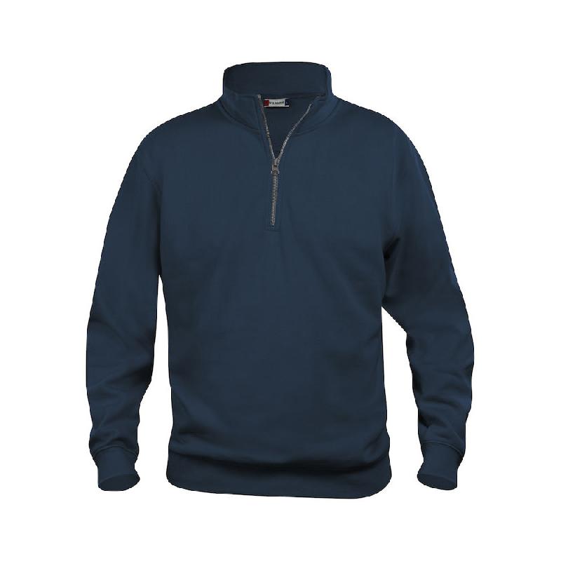 CLIQUE SWEAT BASIC CAMIONNEUR BLEU MARINE XXL