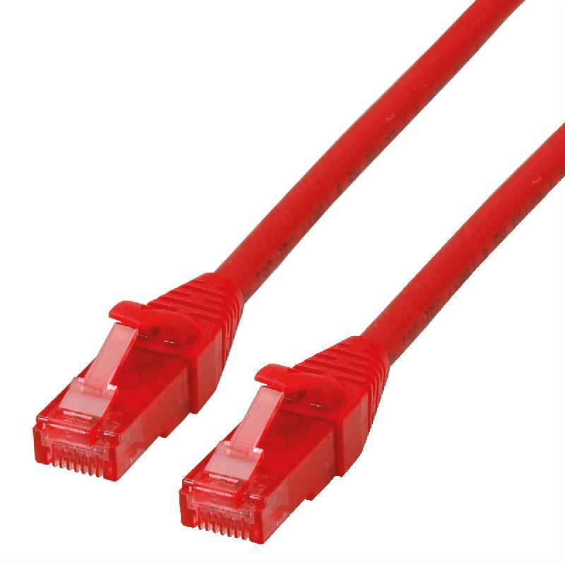 Cordon ROLINE UTP Cat.6, LSOH, Component Level, rouge, 2 m_0
