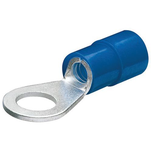 COSSES RONDES ISOLÉES BLEU Ø 8MM / 15 - 25MM² - 100 PIÈCES - KNIPEX
