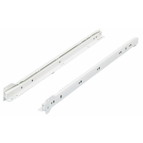 COULISSES À GALETS FR 402 - CHARGE 25 KG - L 550 MM - BLANC HETTICH