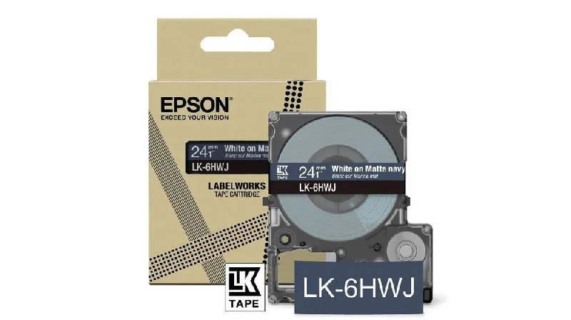 Epson LK-5HWJ Marine, Blanc_0
