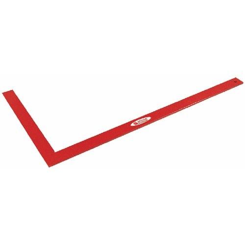 ÉQUERRE DE MAÇON PLATE ACIER 60CM TALIAPLAST