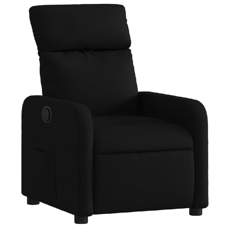 Fauteuil inclinable Noir Tissu Modèle Xermelora - 374167_0