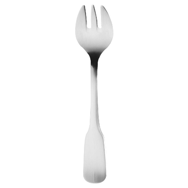FOURCHETTE À HUÎTRES EN INOX 18/0 DE 3MM FINITION SATINÉE - LOT DE 6 - GUY DEGRENNE - VIEUX PARIS