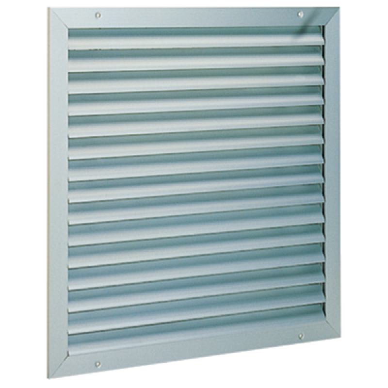 Grille extérieure murale en aluminium anodisé 300x300 mm - Aldes - 11052039_0