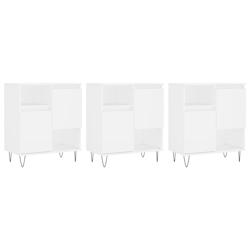 Helloshop26 - Buffet bahut commode armoire meuble de rangement organisateur cuisine salle de séjour salons 3 pcs bois d'ingénierie 02_0037007 - 3000_0