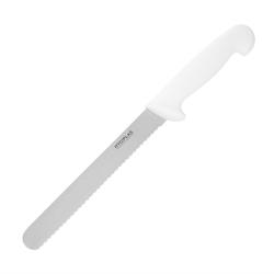 Gastronoble Hygiplas Couteau à Pain Professionnel Blanc 205 mm - blanc inox C882_0