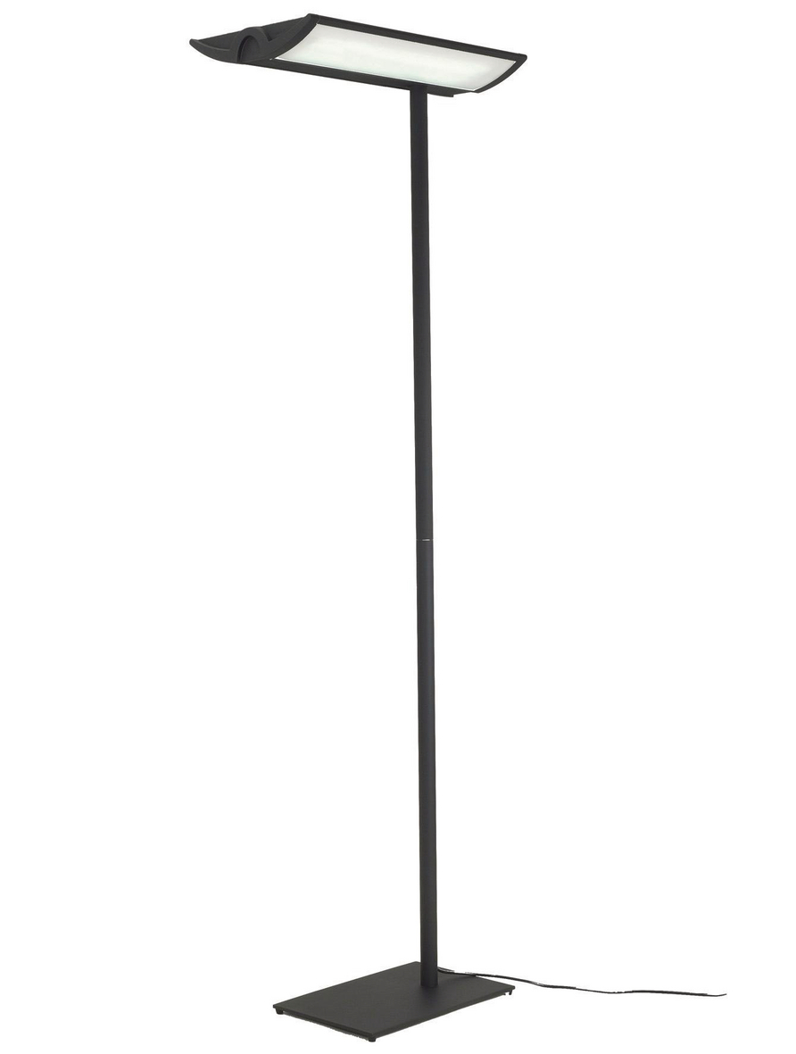 LAMPADAIRE FLUORESCENT FORUM NOIR